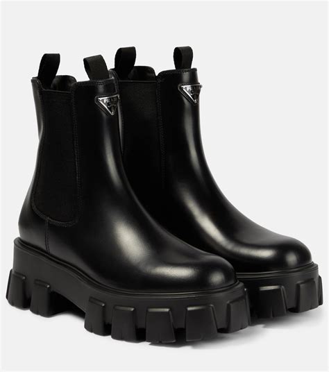 prada monolith lug-sole chelsea boots|Shop Prada Monolith Chelsea Boots .